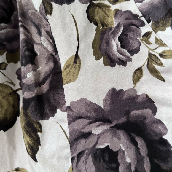 Nick & Mo floral blazer. Shell is 💯% cotton. Sheer polyester lining. S - Picture 7 of 9